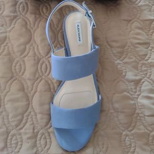 Powder Blue Alex Marie Sandals. Like New